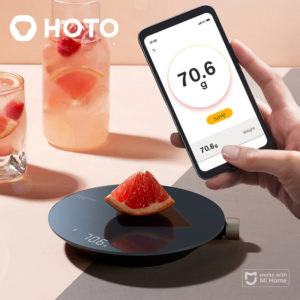 משקל מטבח חכם של HOTO עם אפליקציה לטלפון הנייד! 1