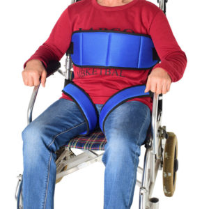 חגורת בטיחות לכסא גלגלים - מונעת החלקה ונפילה מהכסא!
