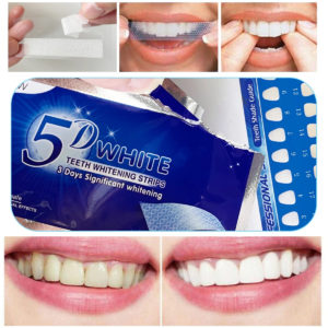 מדבקות הלבנת שיניים 5D לתוצאות משמעותיות!