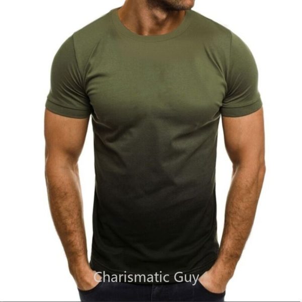 חולצה שרוולים קצרים לגבר בשילוב 3 צבעים!