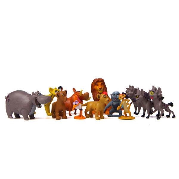 צעצוע לילדים – סט 12 דמויות ממלך האריות – דיסני! 4