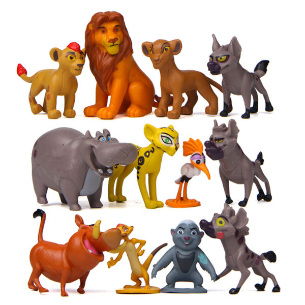 צעצוע לילדים – סט 12 דמויות ממלך האריות – דיסני!